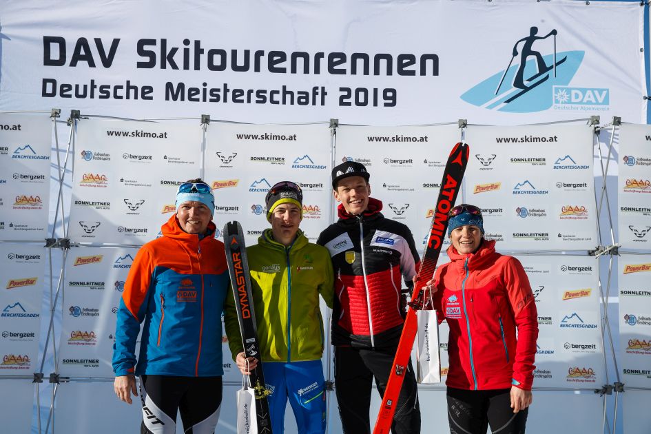 German Ski Mountaineering Championship Individual Race, Jennerstier 2019, Berchtesgaden, Germany.