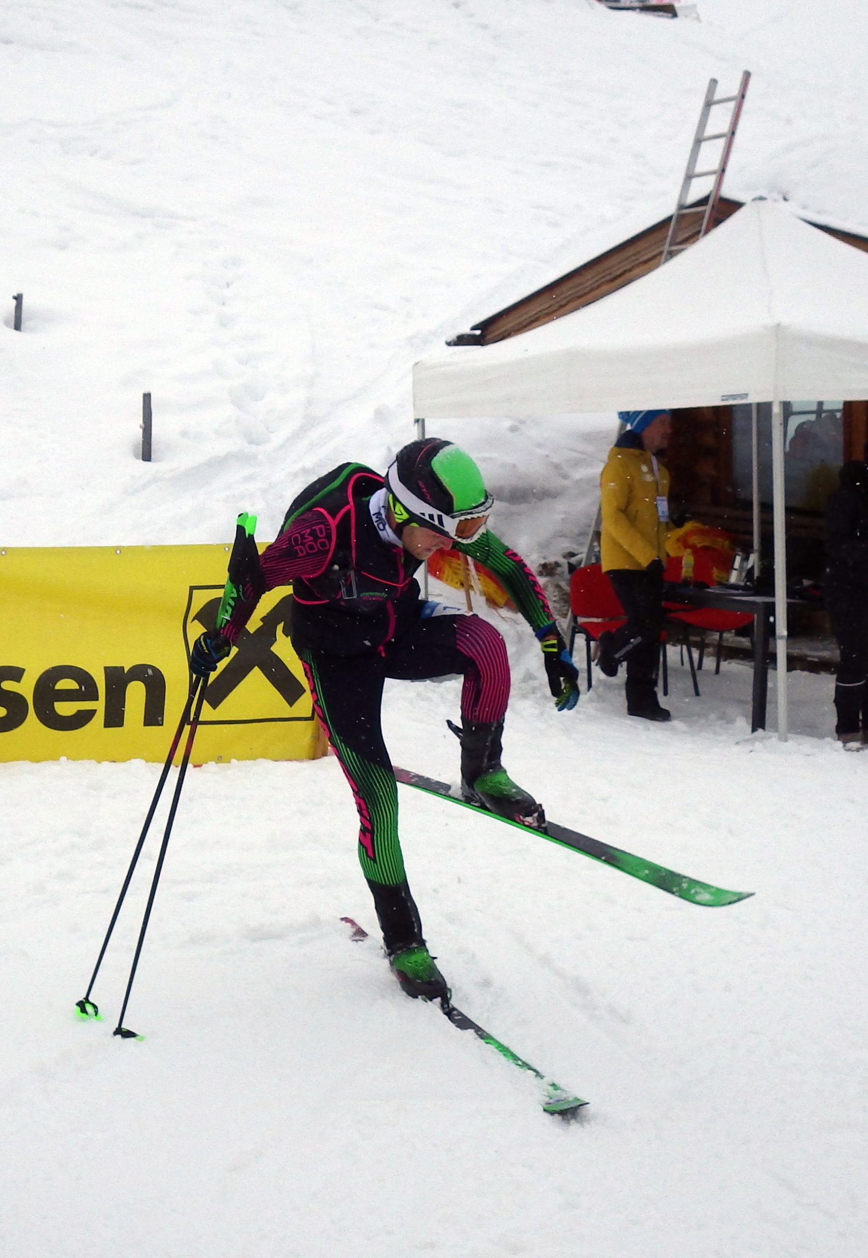 Gewinner Thomas Wallner im Ziel 
(c) Julia Auer