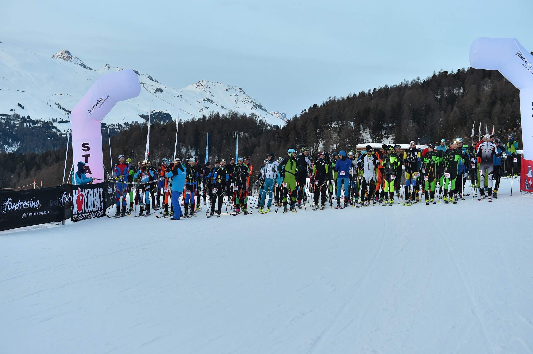 3-Summits Corvatsch - 2019
Skitourenwettkampf mit Höhenunterschied: 837 hm, Distanz: 4 km
https://www.3-summits.ch