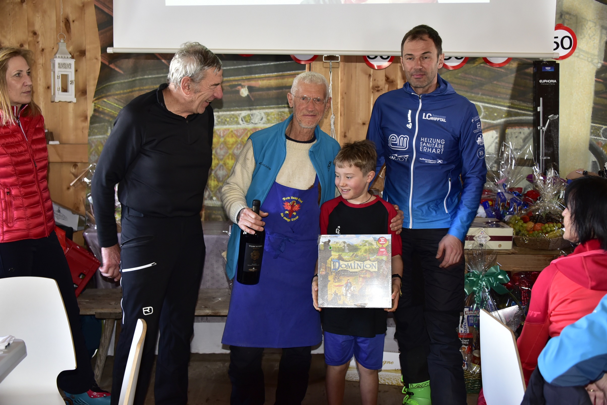 Ältester Teilnehmer 73 Jahre und Jüngster Teilnehmer 10 Jahre