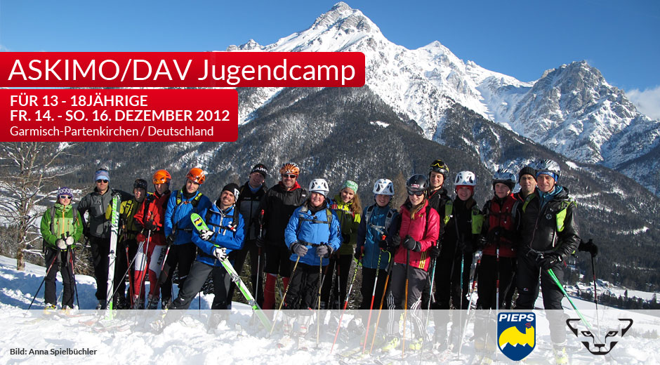 Jugendcamp Skibergsteigen des ASKIMO und DAV