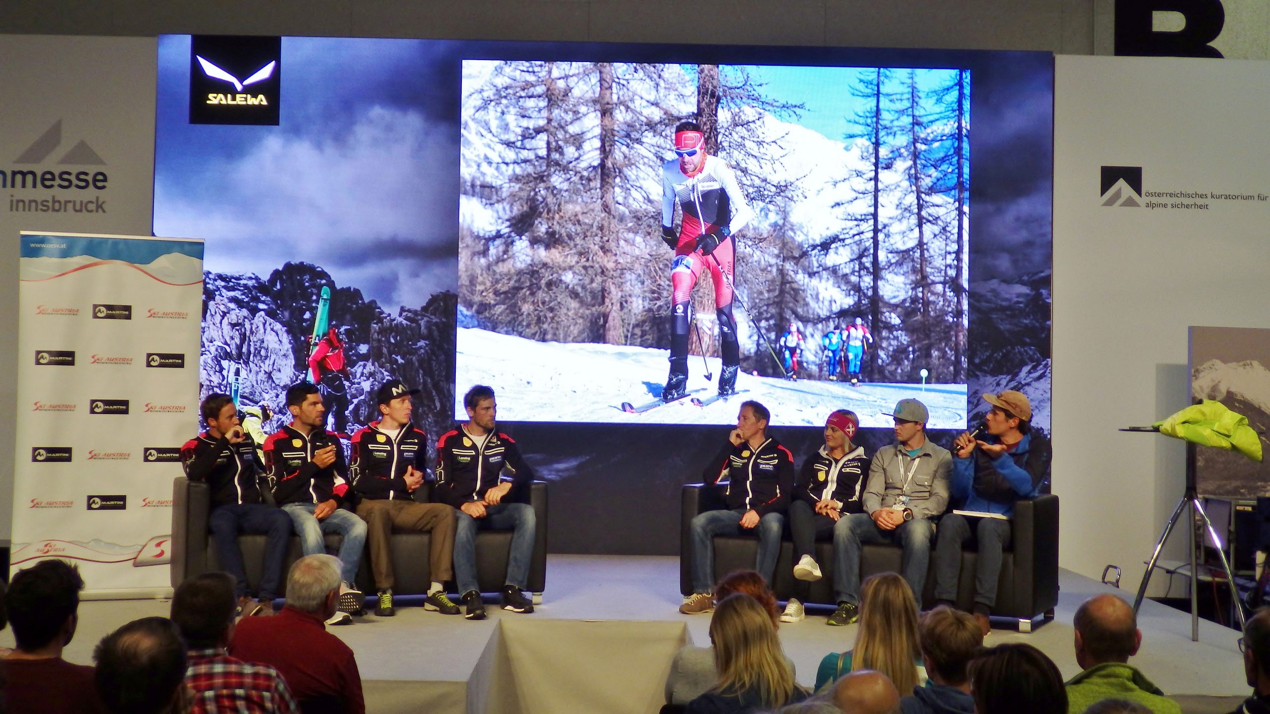 Das ÖSV Team im Skibergsteigen