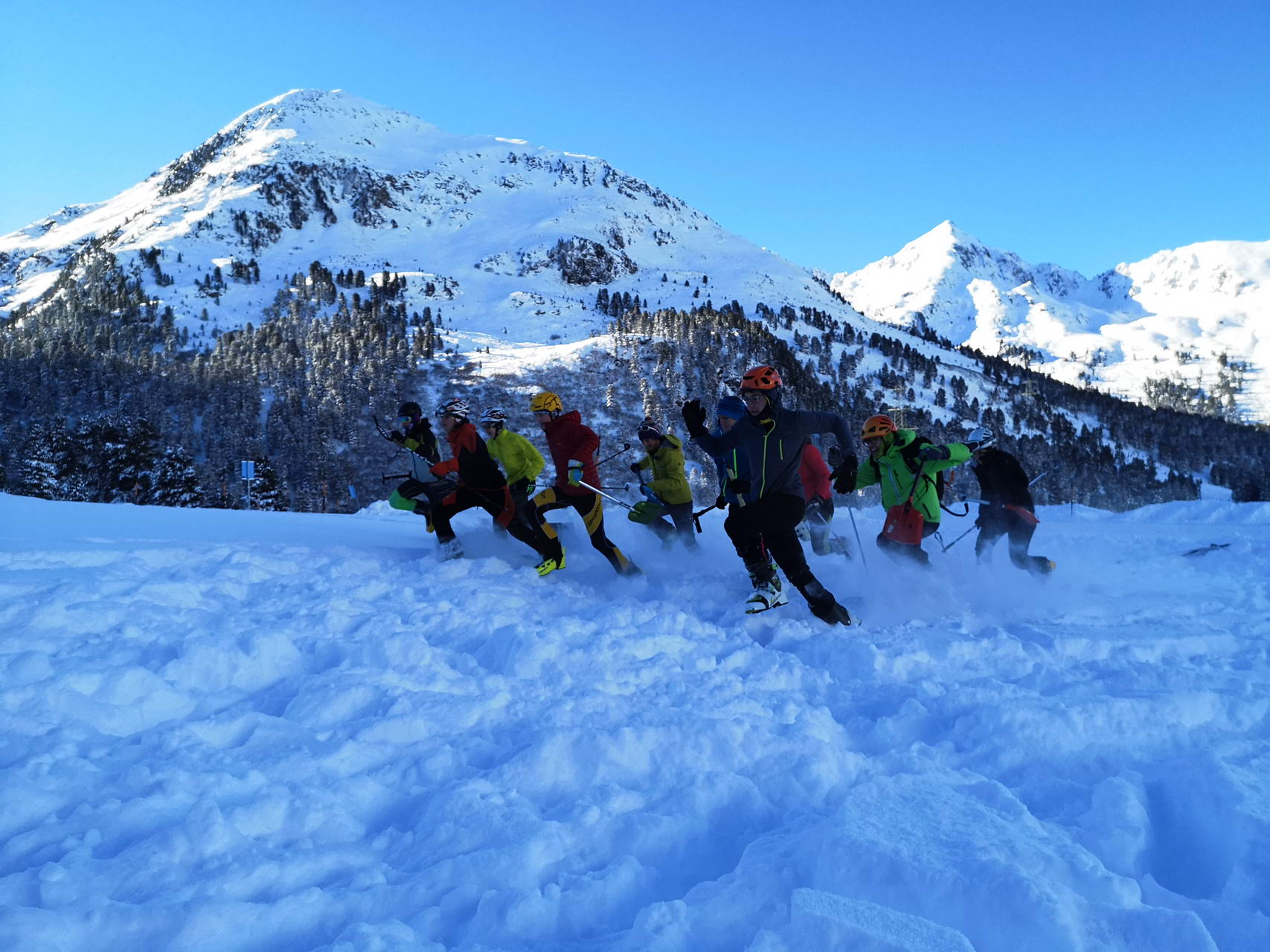 SKIMO Nachwuchscamp Skibergsteigen Motiv 024 Bild Karl Posch LR