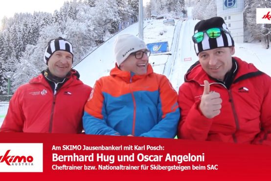 SKIMO Jausenbankerl mit Bernhard Hug und Oscar Angeloni