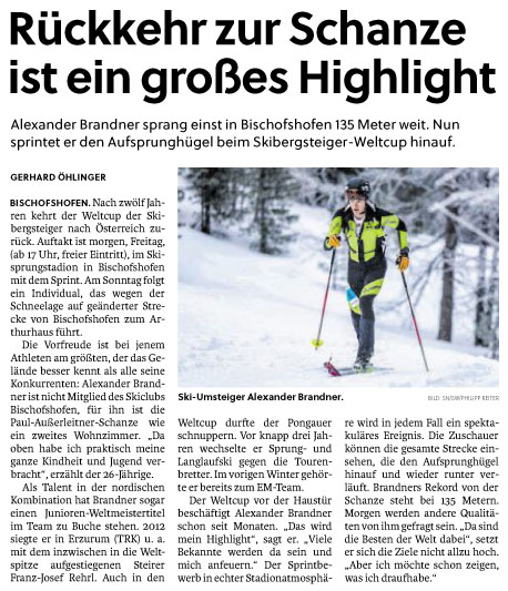 Salzburger Nachrichten 17.1.2019