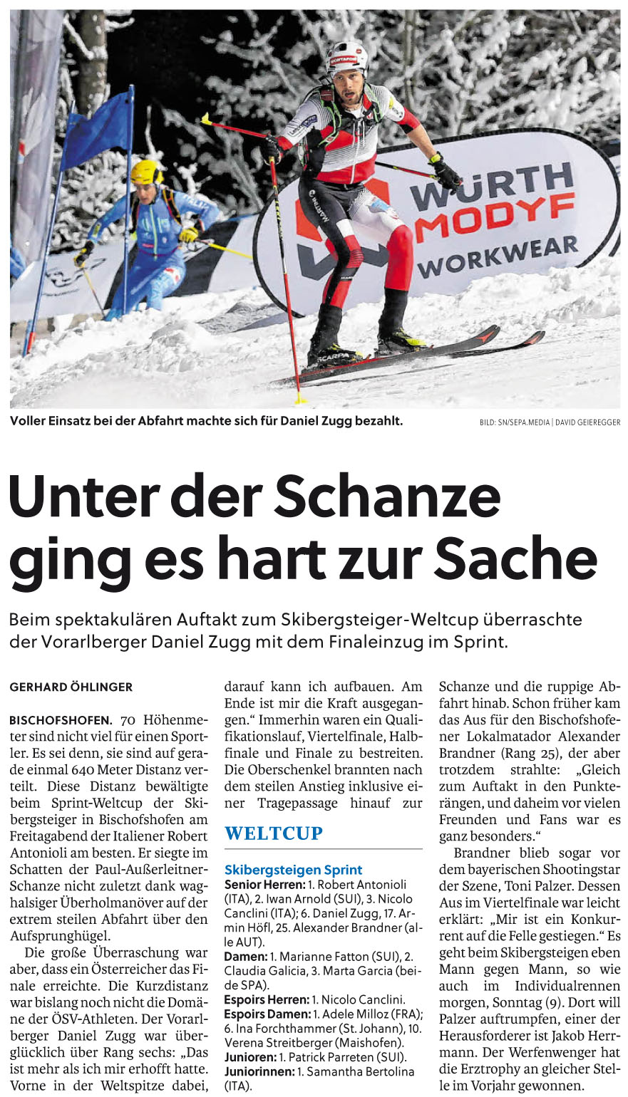 Salzburger Nachrichten 19.1.2019