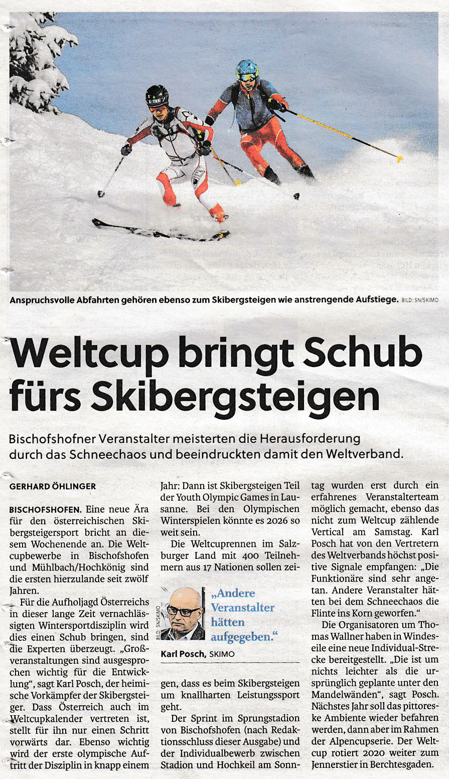 Salzburger Nachrichten 19.1.2019 2