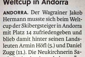 Salzburger Nachrichten 29.1.2019