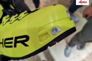 ISPO 2019 Fischer Ski Travers CC Pins Bild Karl Posch SKIMO Austria