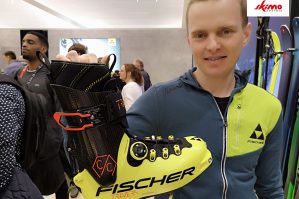 ISPO 2019 Fischer Ski Travers cc mit Martin Eisenknapp Bild Karl Posch SKIMO Austria