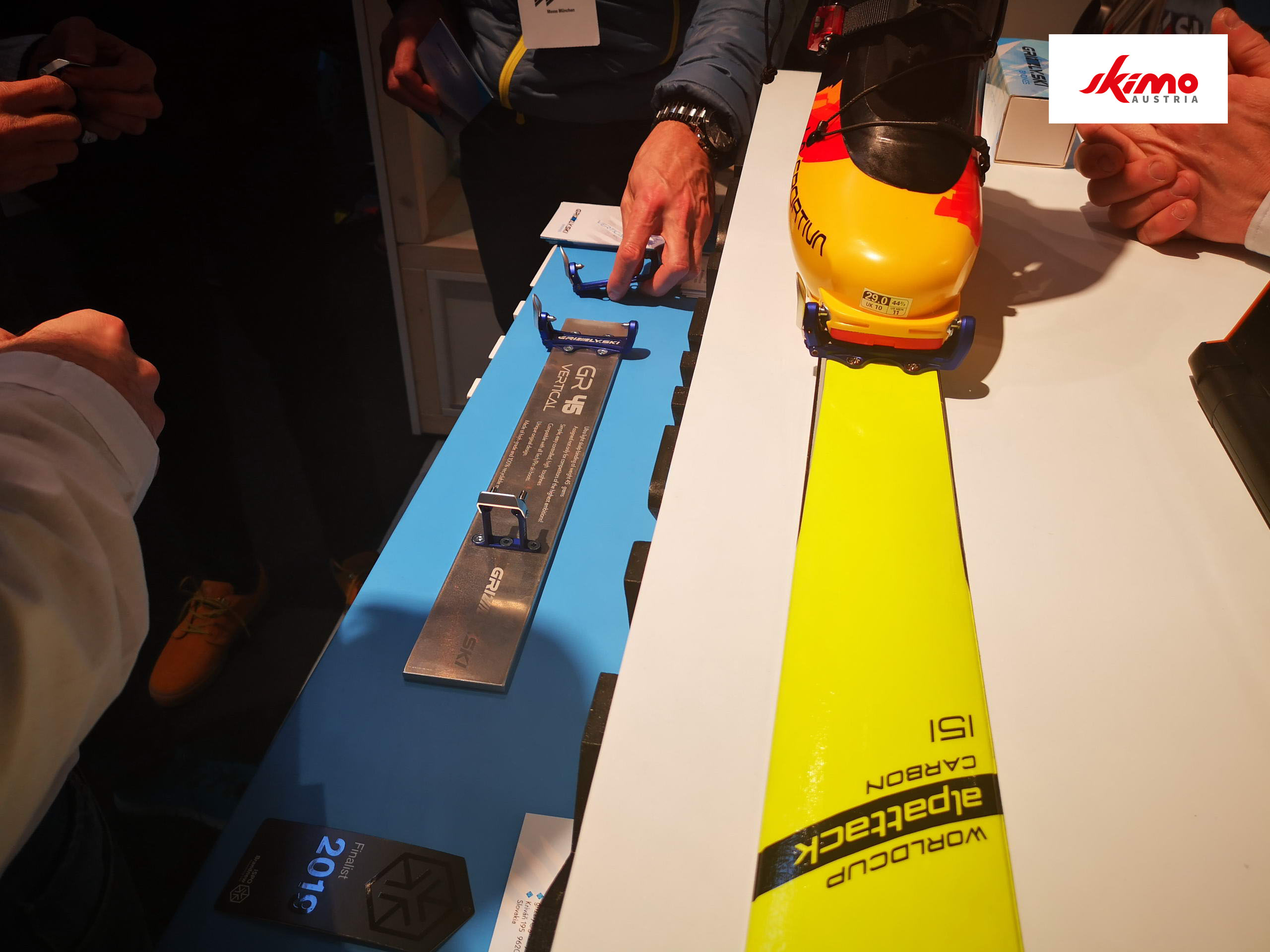 ISPO 2019 Grizzly Ski GR45 1 Bild Karl Posch SKIMO Austria