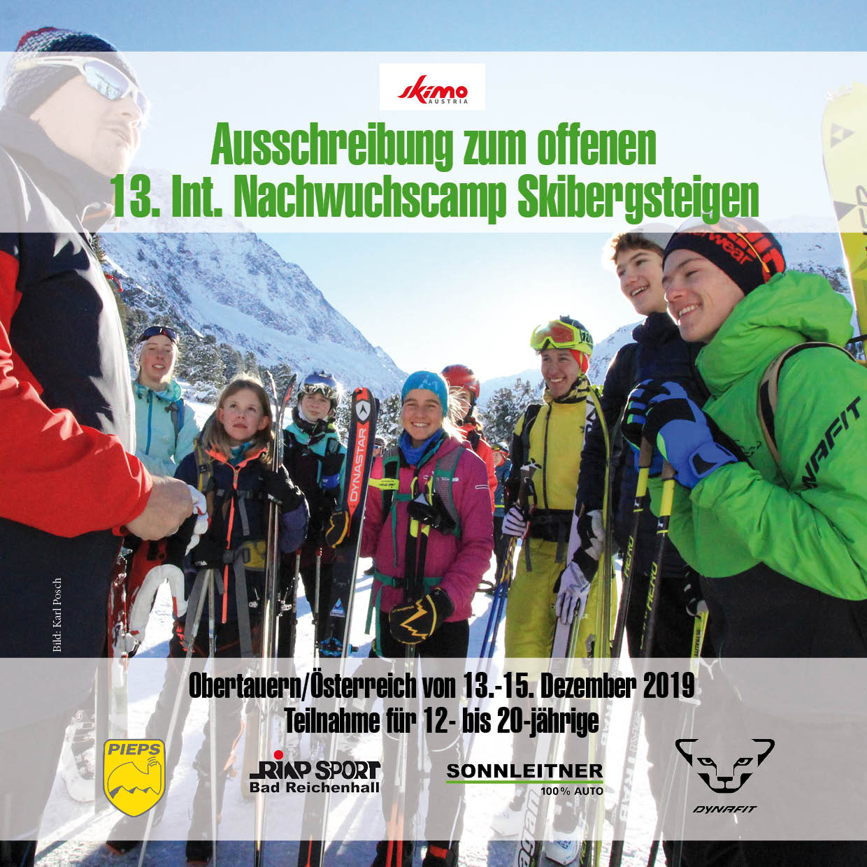 Ausschreibung SKIMO Jugendcamp 13. 15.12.2019 1.1 Entwurf