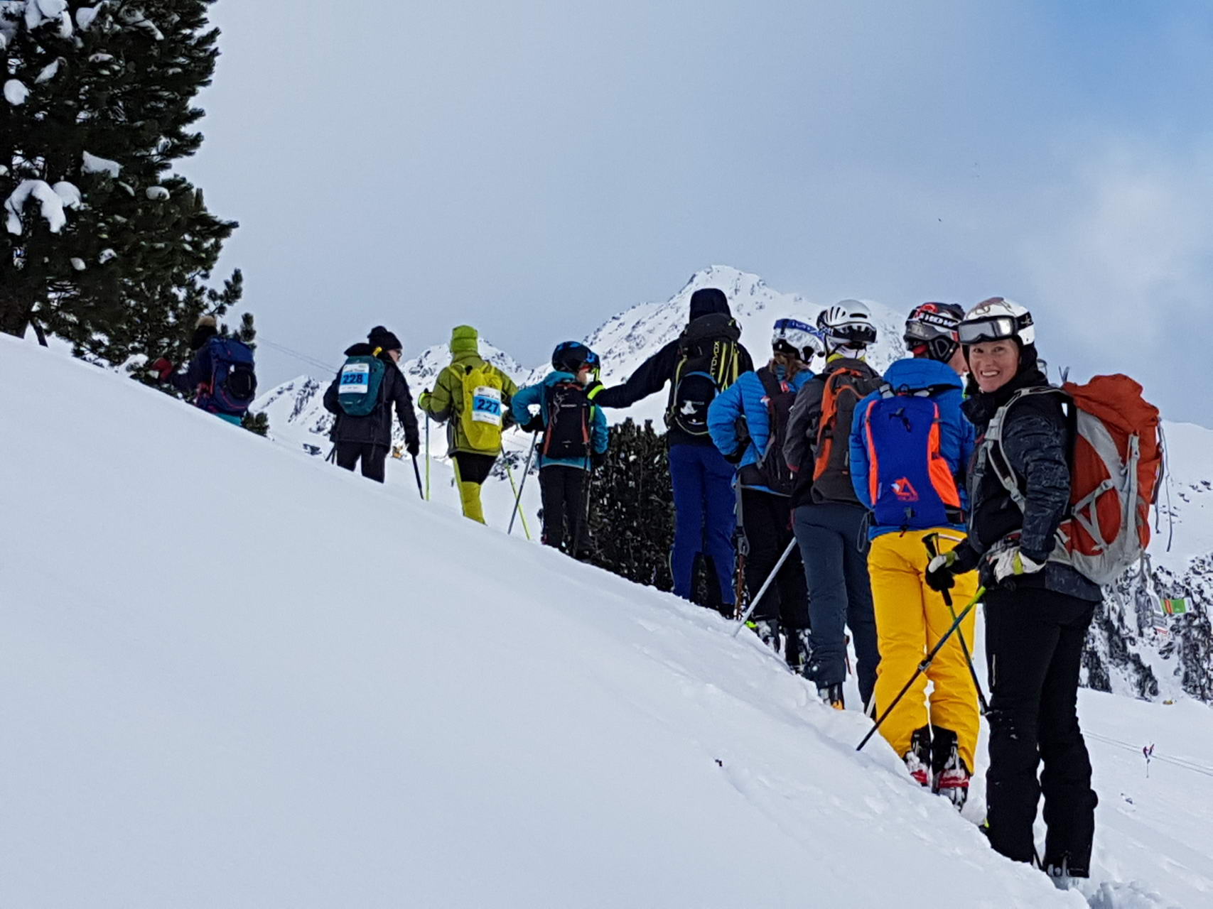 SKIMO Nachwuchscamp Skibergsteigen Motiv 040 Bild Anine Hell LR