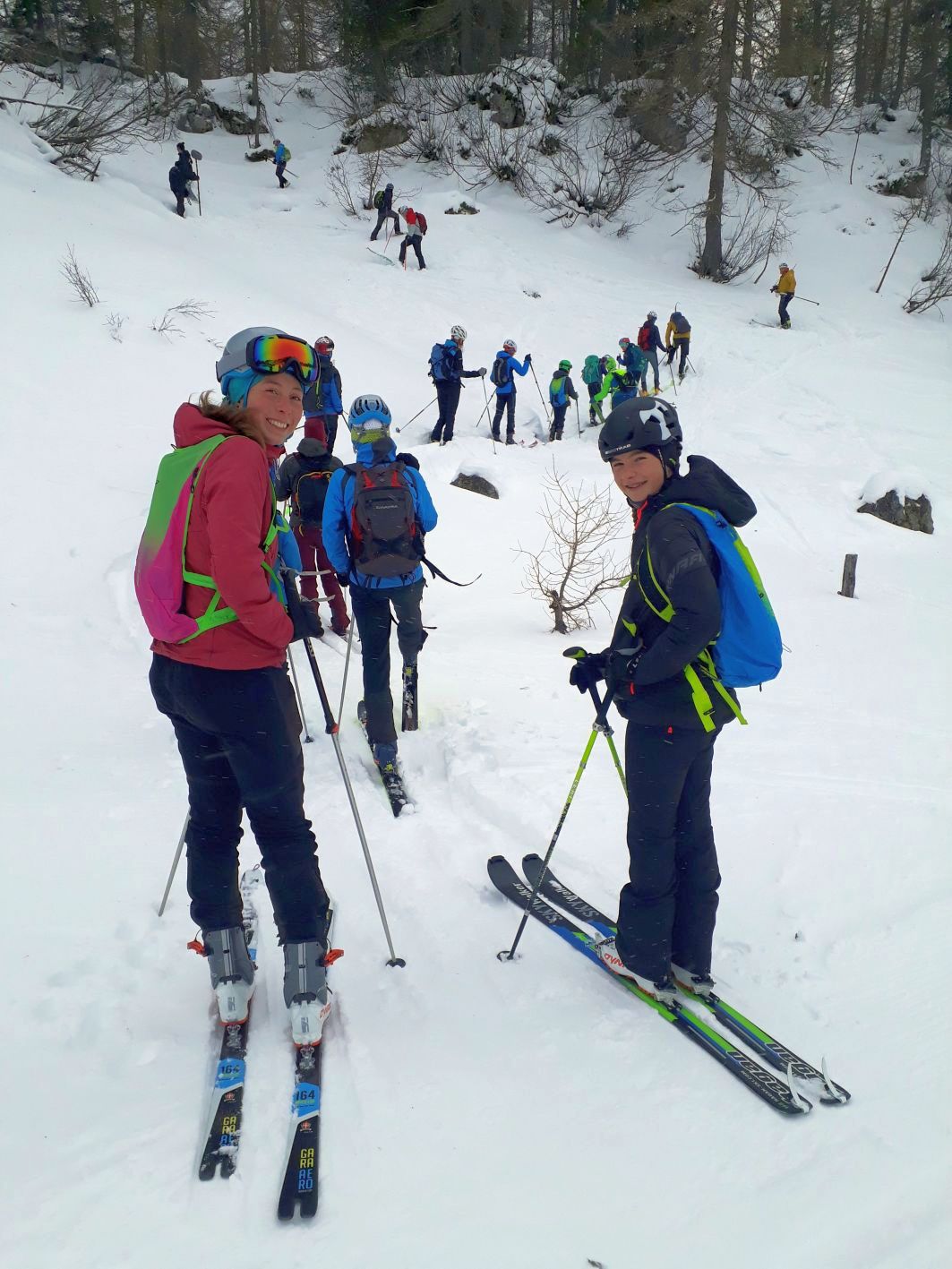 Internat. SKIMO Jugendcamp 2019 Motiv 02 Bild Anna Spielbuechler LR