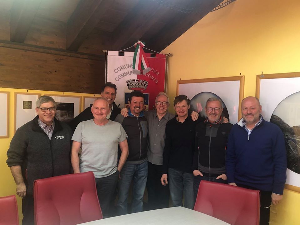 LGC und ISMF Vertreter Februar 2020 Bild ISMF auf SKIMO Austria