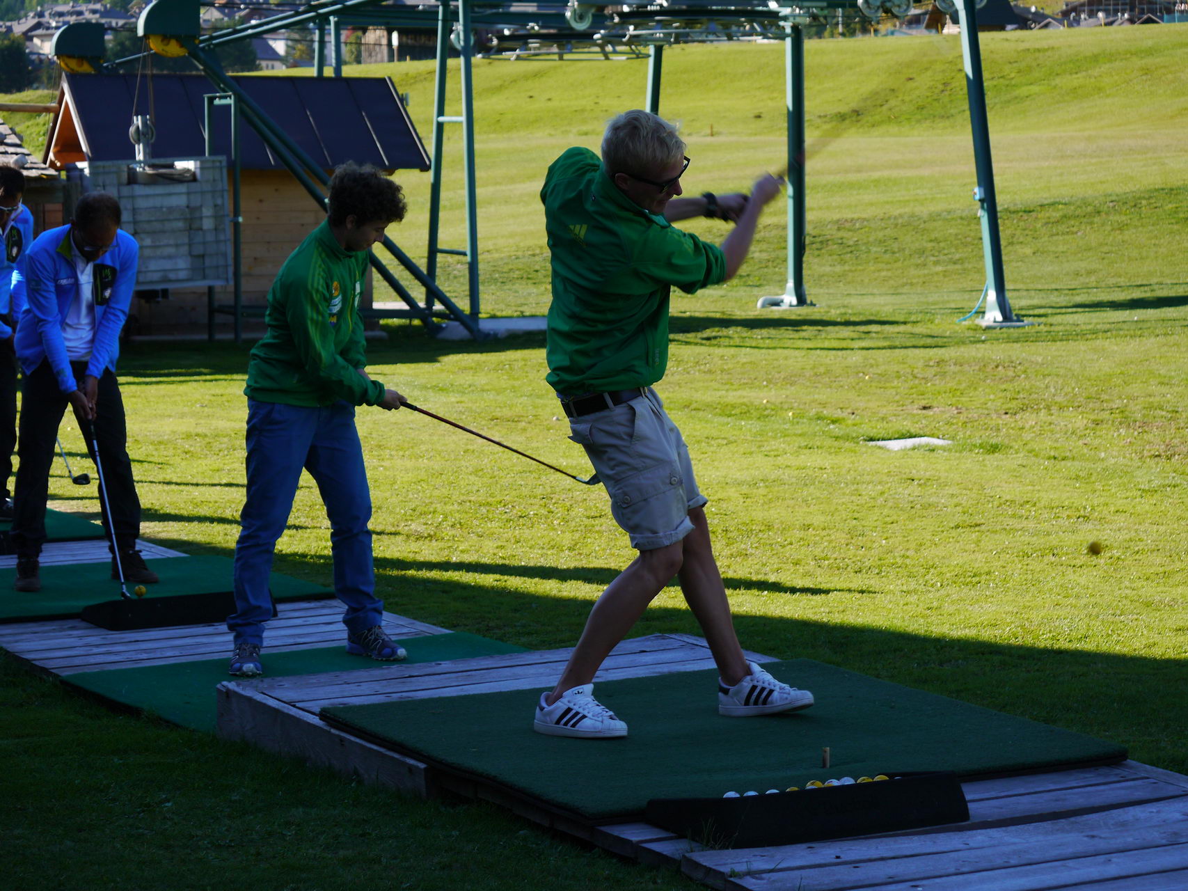 Tiger Woods? Nein, Philipp Brugger!