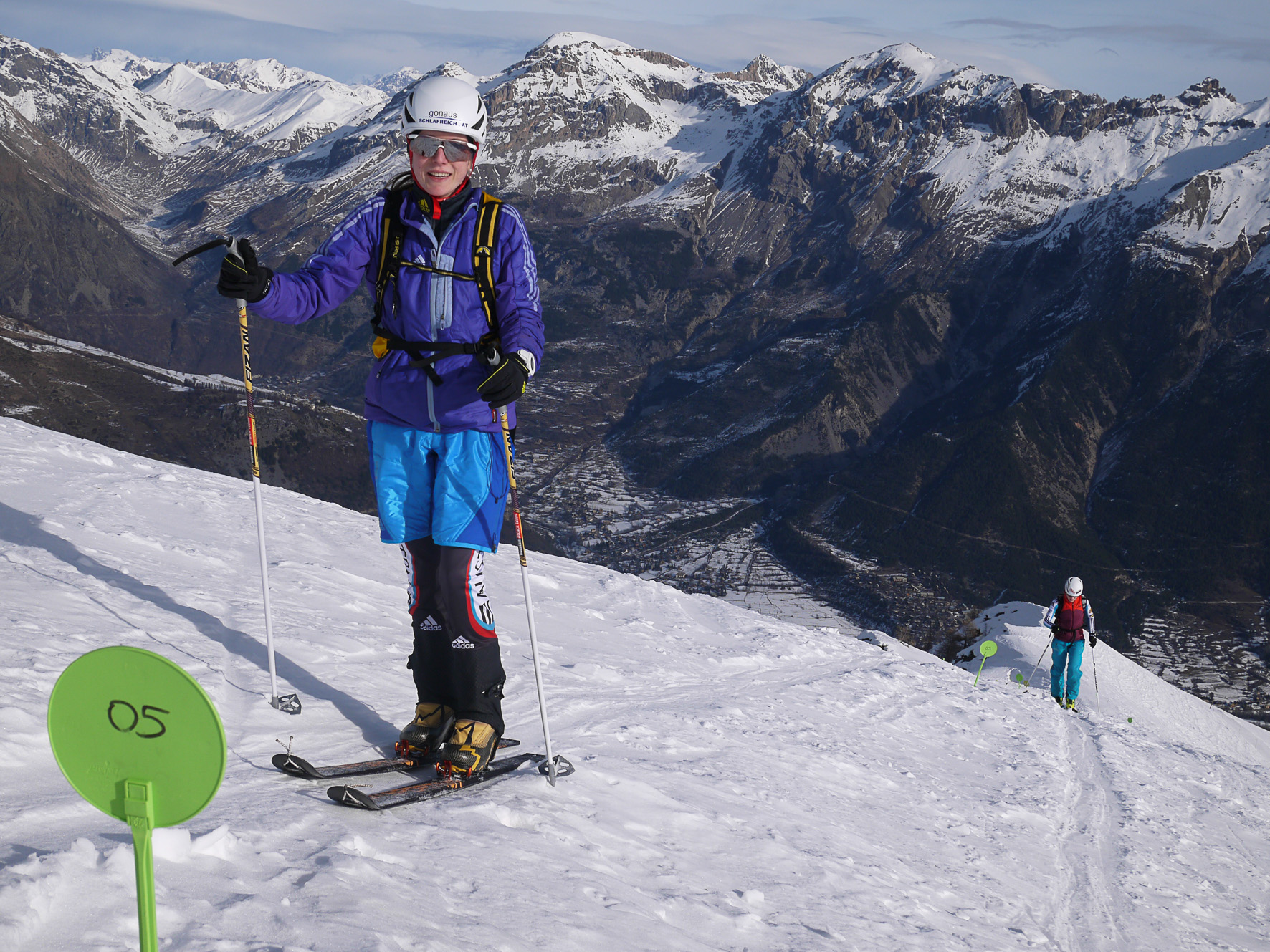 Österreichische Nationalmannschaft Skibergsteigen auf Weltcup Einsatz in Frankreich 2015