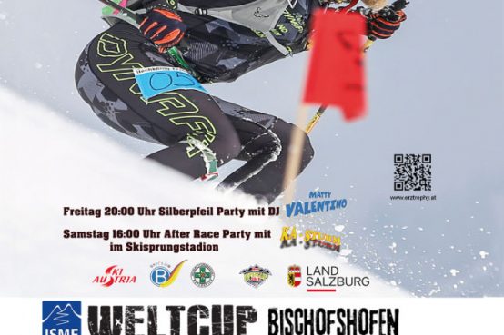 Alpencup 2019 Postkarte Hochformat Hochkönig Erztrophy 1