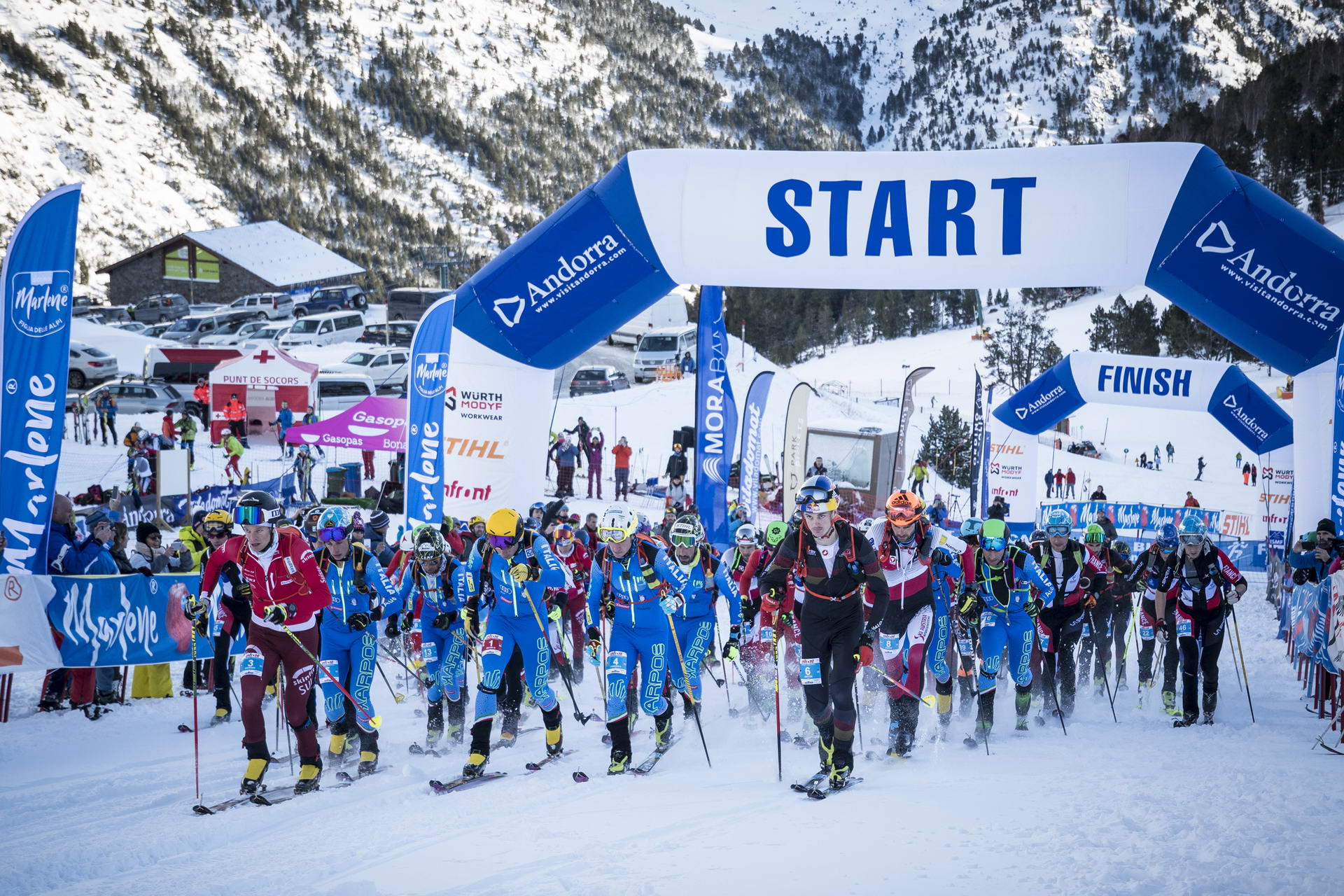 Weltcup Andorra 2019 SKIMO Austria Motiv 10 Bild ISMF Areaphoto LR