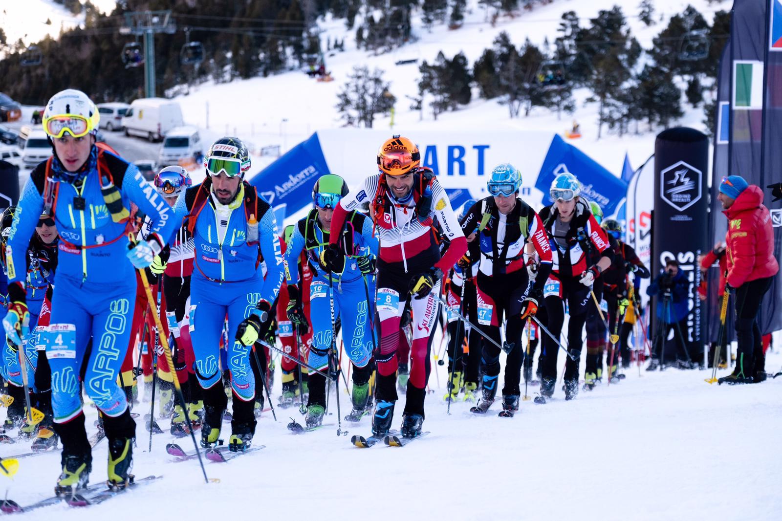 Weltcup Andorra 2019 SKIMO Austria Motiv 78 Bild Bernhard Hörtnagl LR