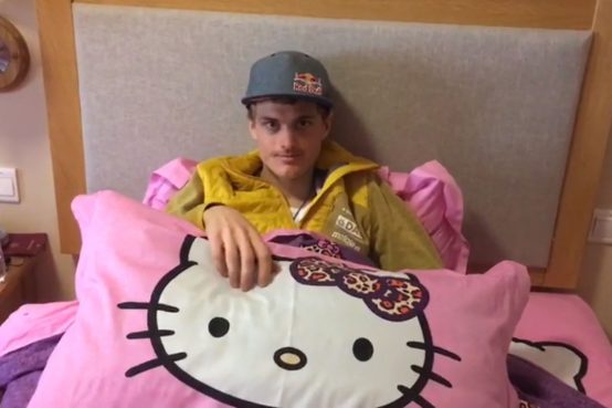 Hello Kitty und Toni Palzer SKIMO Austria Anderl Hartmann