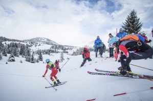 Weltcup Frankreich 2019 SKIMO Austria Sprint Motiv 100 Bild ISMF Areaphoto LR