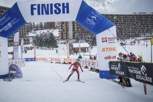 Weltcup Frankreich 2019 SKIMO Austria Sprint Motiv 103 Bild ISMF Areaphoto LR