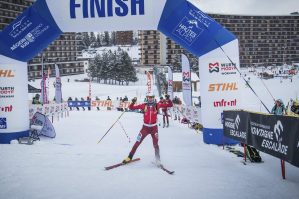 Weltcup Frankreich 2019 SKIMO Austria Sprint Motiv 104 Bild ISMF Areaphoto LR