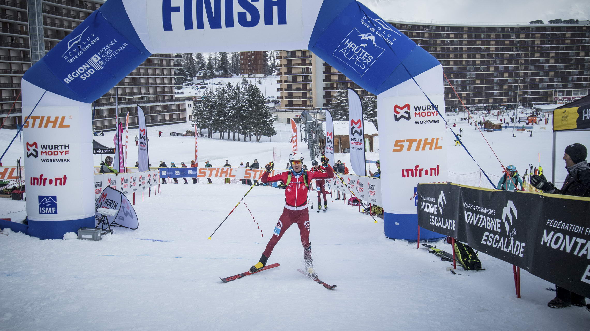 Weltcup Frankreich 2019 SKIMO Austria Sprint Motiv 104 Bild ISMF Areaphoto LR