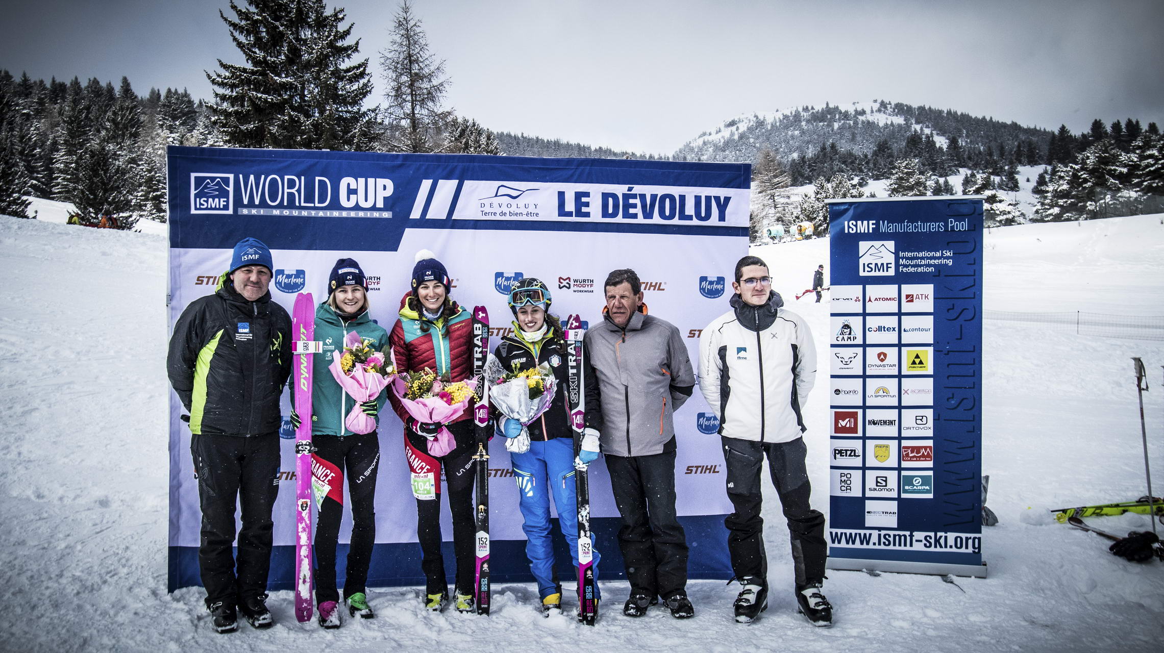 Weltcup Frankreich 2019 SKIMO Austria Sprint Motiv 105 Bild ISMF Areaphoto LR