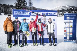 Weltcup Frankreich 2019 SKIMO Austria Sprint Motiv 106 Bild ISMF Areaphoto LR