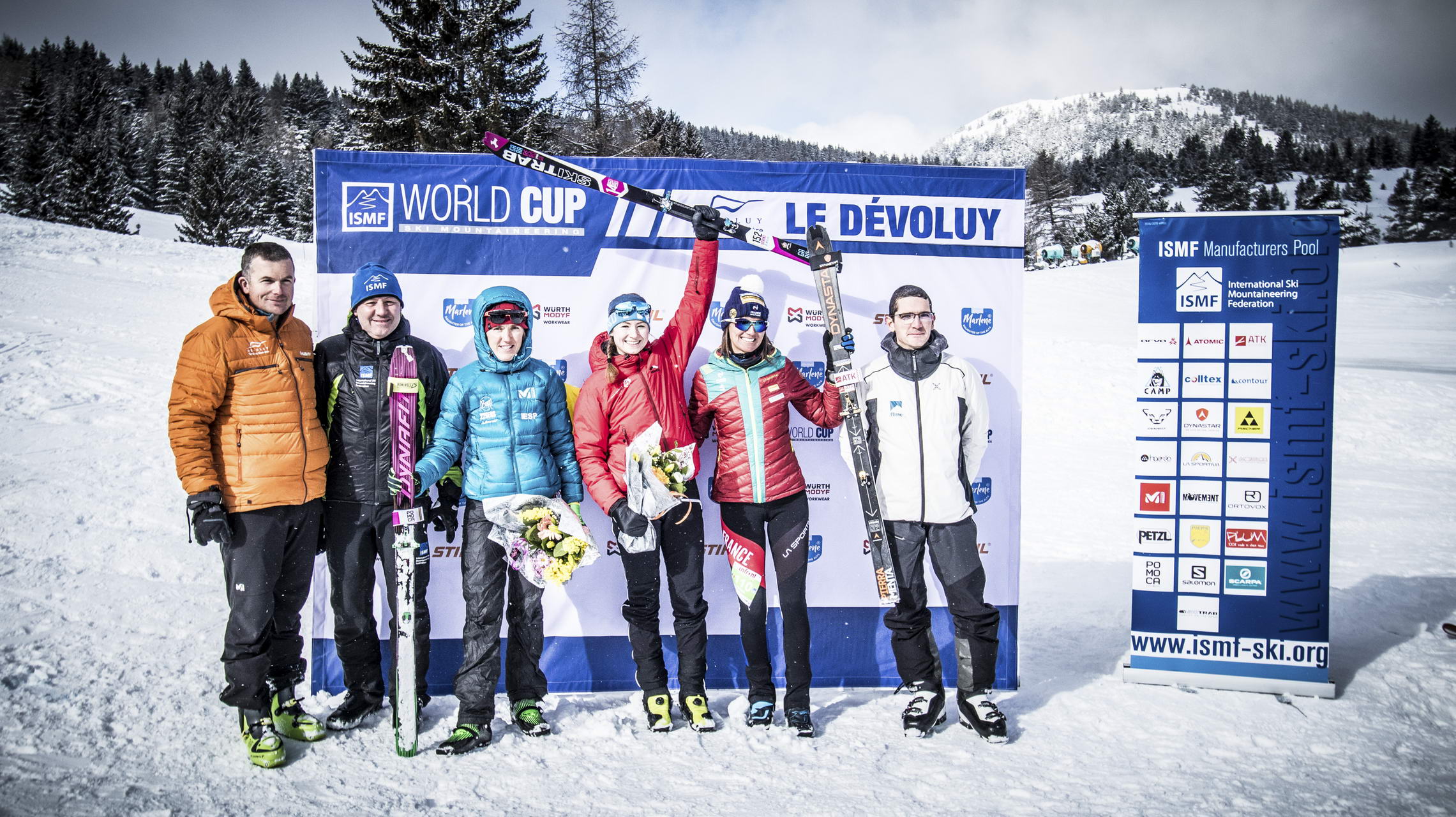 Weltcup Frankreich 2019 SKIMO Austria Sprint Motiv 106 Bild ISMF Areaphoto LR