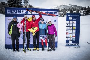 Weltcup Frankreich 2019 SKIMO Austria Sprint Motiv 107 Bild ISMF Areaphoto LR