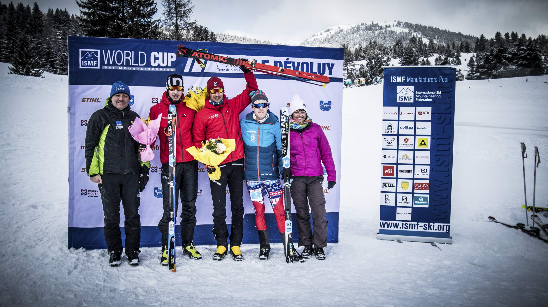 Weltcup Frankreich 2019 SKIMO Austria Sprint Motiv 107 Bild ISMF Areaphoto LR