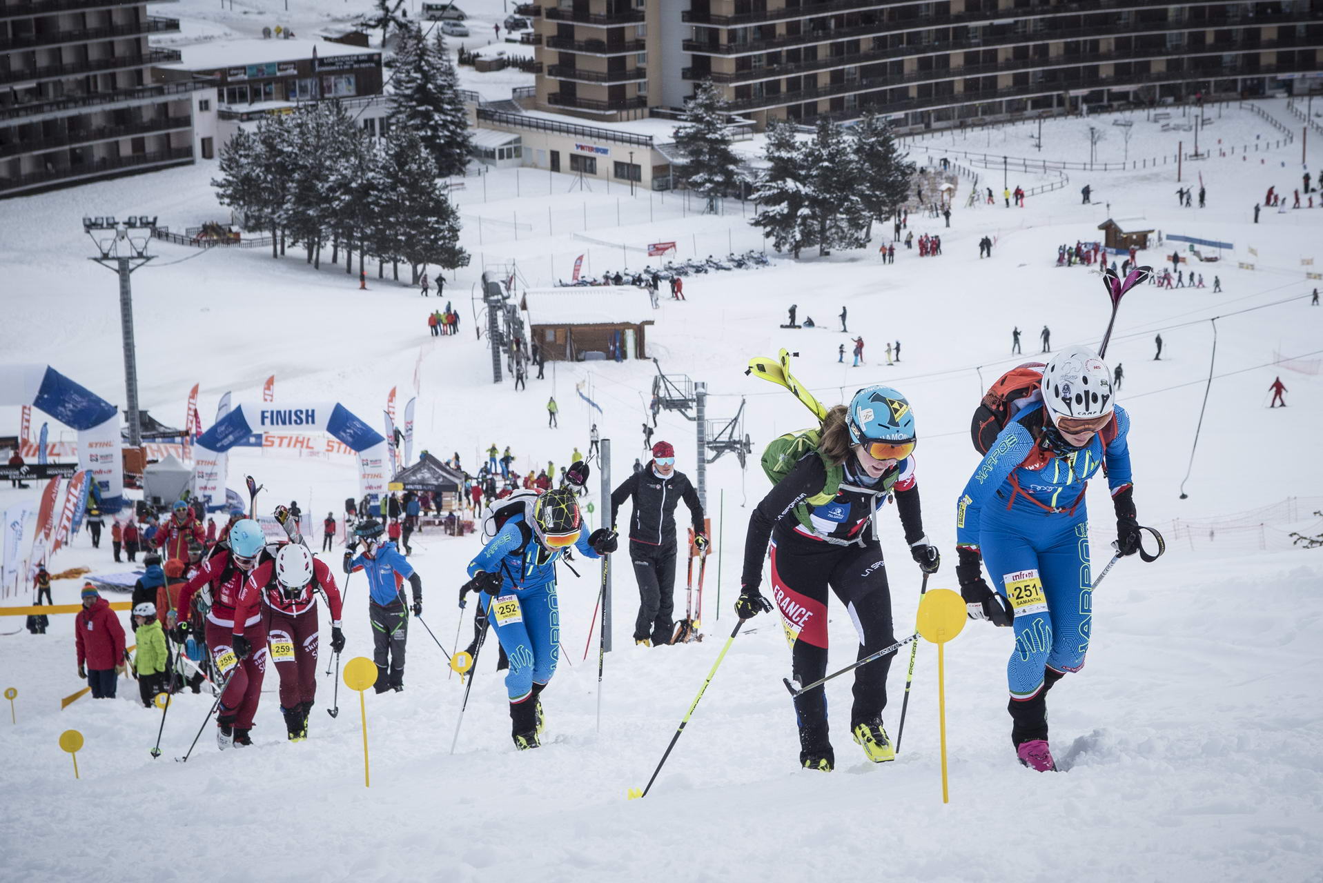 Weltcup Frankreich 2019 SKIMO Austria Sprint Motiv 113 Bild ISMF Areaphoto LR