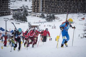 Weltcup Frankreich 2019 SKIMO Austria Sprint Motiv 118 Bild ISMF Areaphoto LR