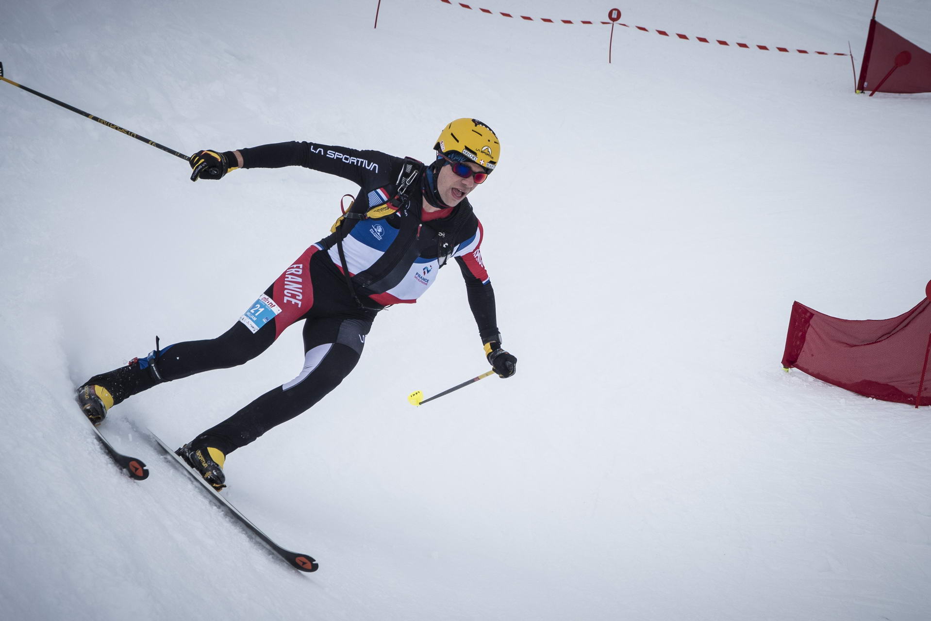 Weltcup Frankreich 2019 SKIMO Austria Sprint Motiv 125 Bild ISMF Areaphoto LR