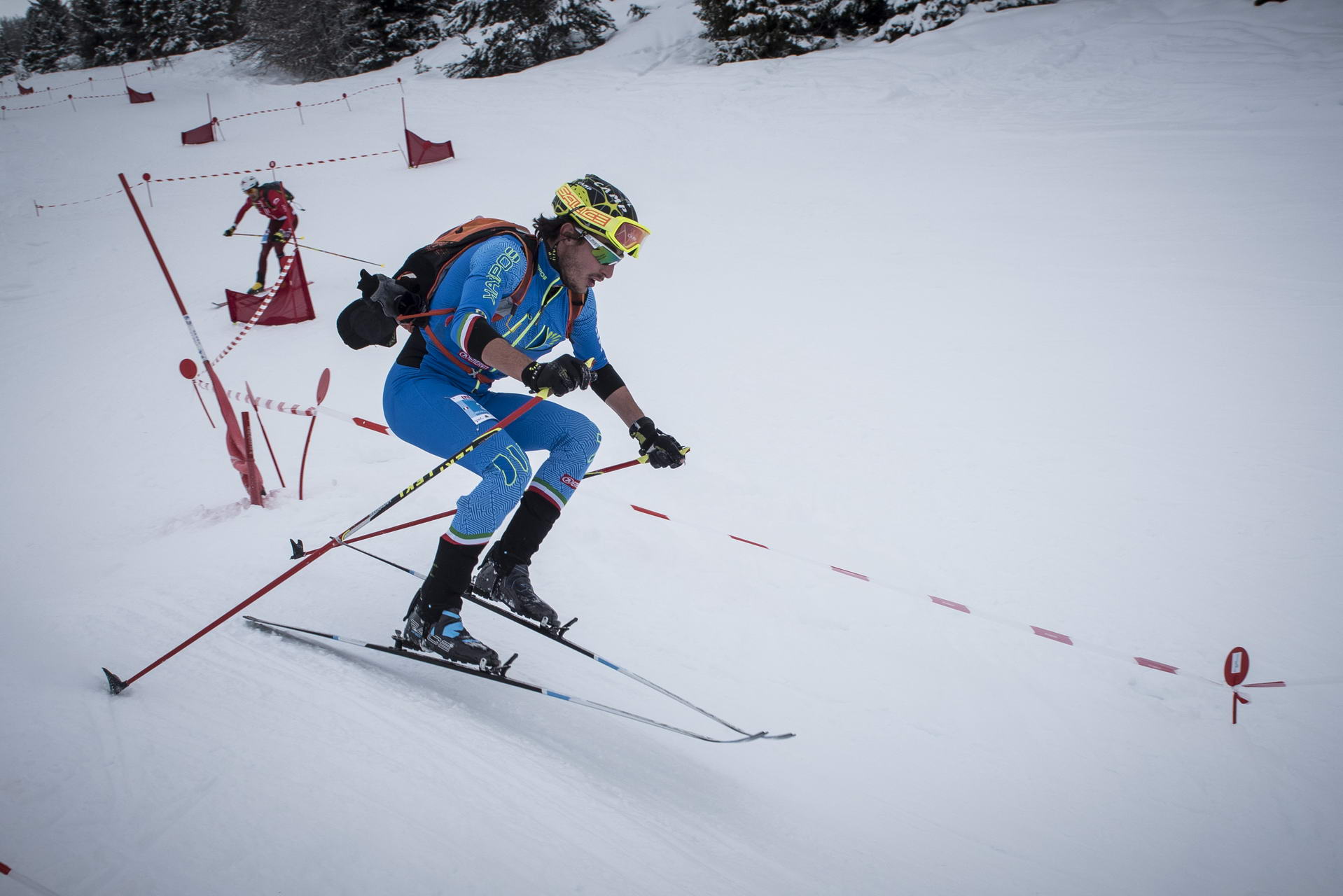 Weltcup Frankreich 2019 SKIMO Austria Sprint Motiv 129 Bild ISMF Areaphoto LR