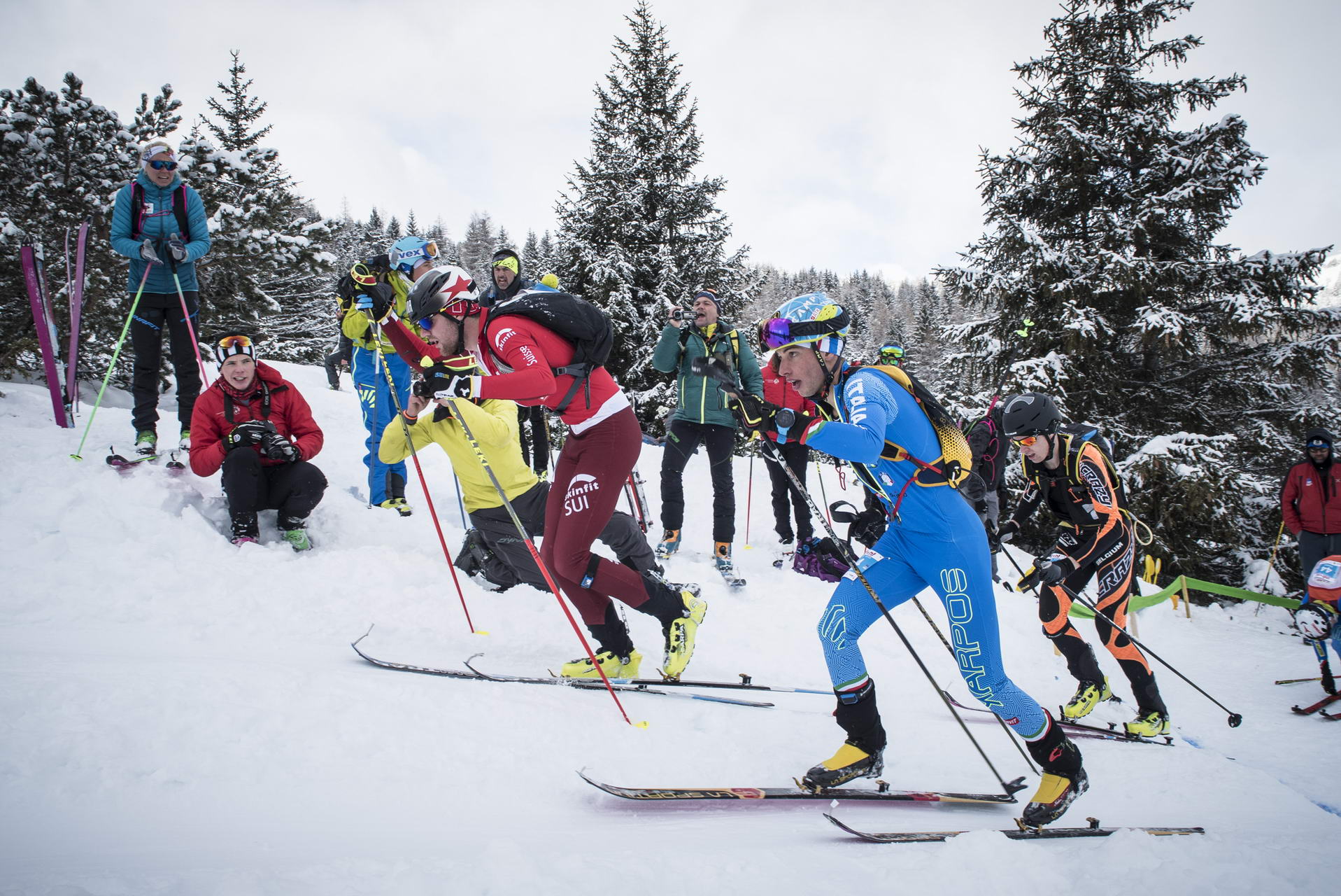 Weltcup Frankreich 2019 SKIMO Austria Sprint Motiv 141 Bild ISMF Areaphoto LR