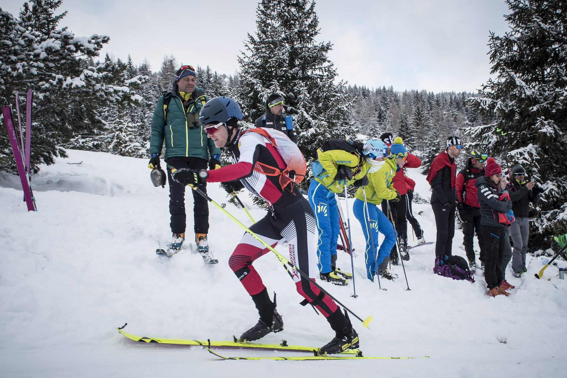 Weltcup Frankreich 2019 SKIMO Austria Sprint Motiv 143 Bild ISMF Areaphoto LR