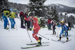 Weltcup Frankreich 2019 SKIMO Austria Sprint Motiv 144 Bild ISMF Areaphoto LR