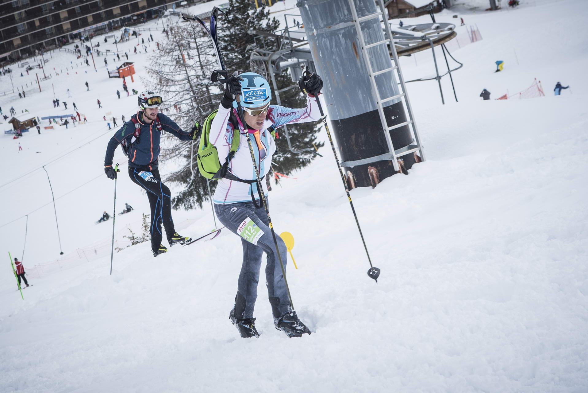 Weltcup Frankreich 2019 SKIMO Austria Sprint Motiv 145 Bild ISMF Areaphoto LR