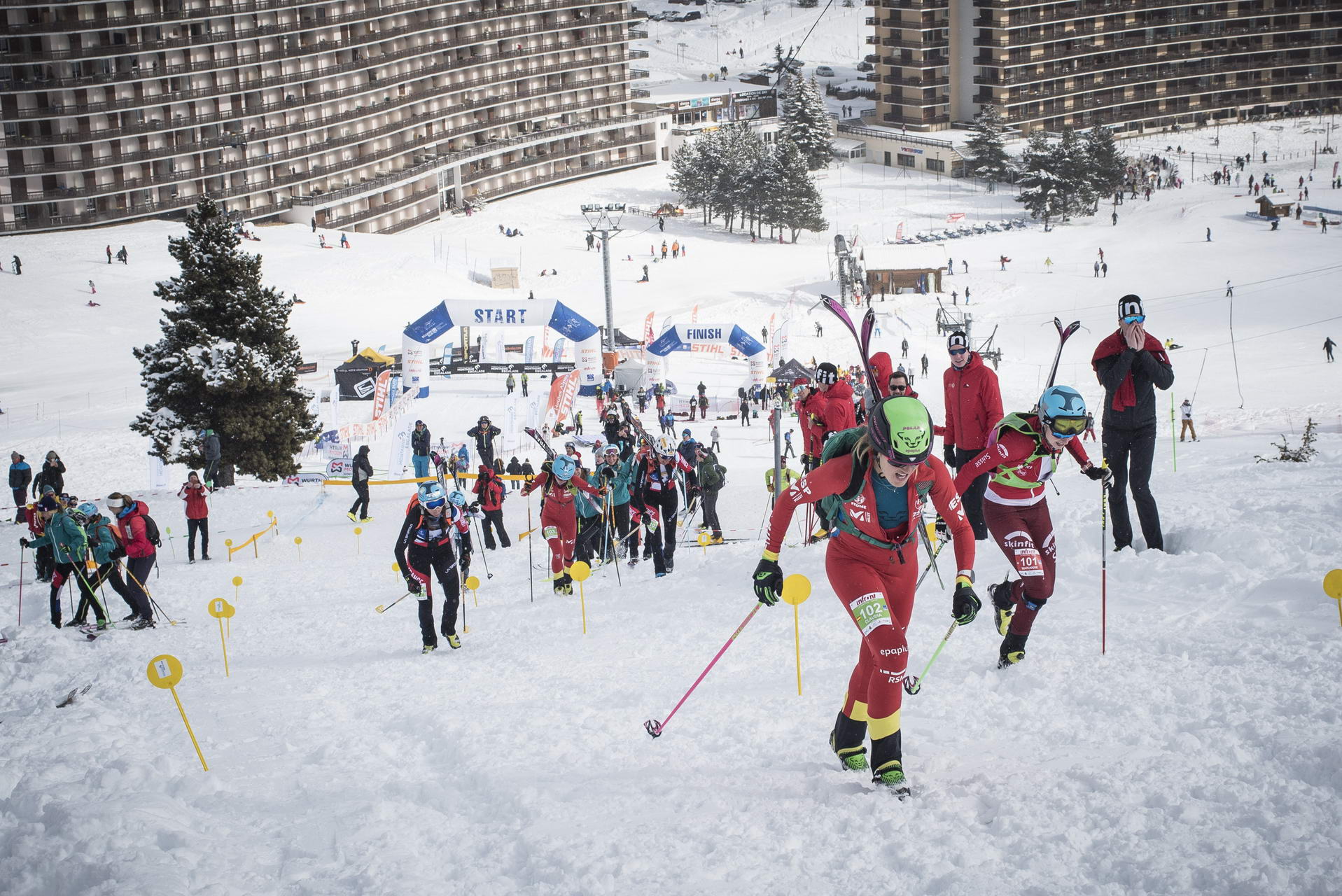 Weltcup Frankreich 2019 SKIMO Austria Sprint Motiv 146 Bild ISMF Areaphoto LR