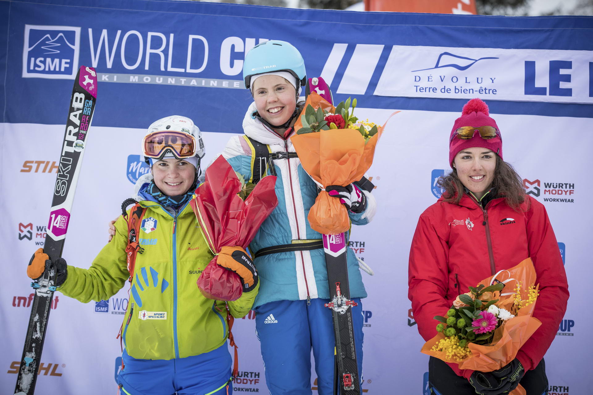 Weltcup Frankreich 2019 SKIMO Austria Sprint Motiv 15 Bild ISMF Areaphoto LR