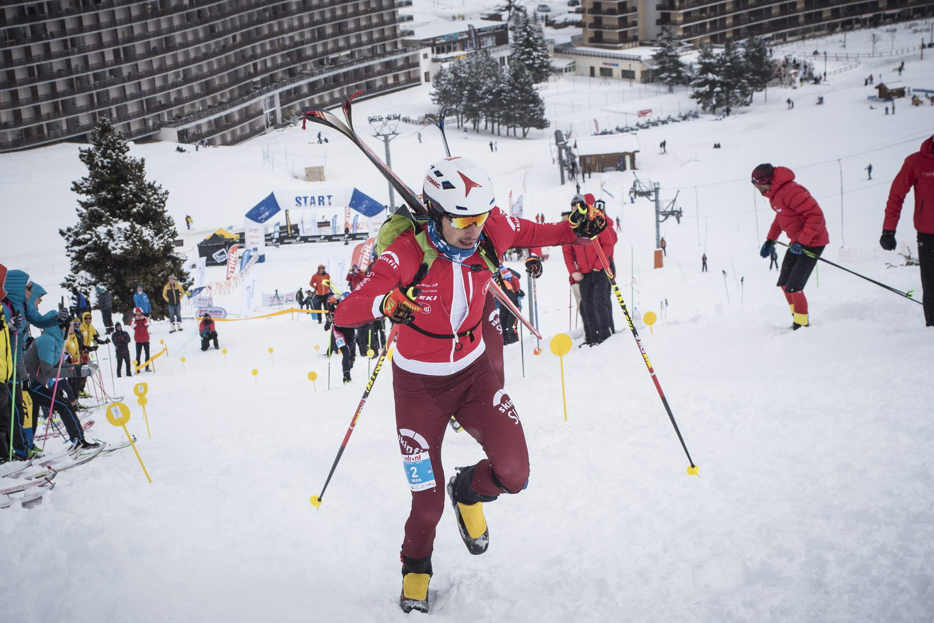 Weltcup Frankreich 2019 SKIMO Austria Sprint Motiv 151 Bild ISMF Areaphoto LR