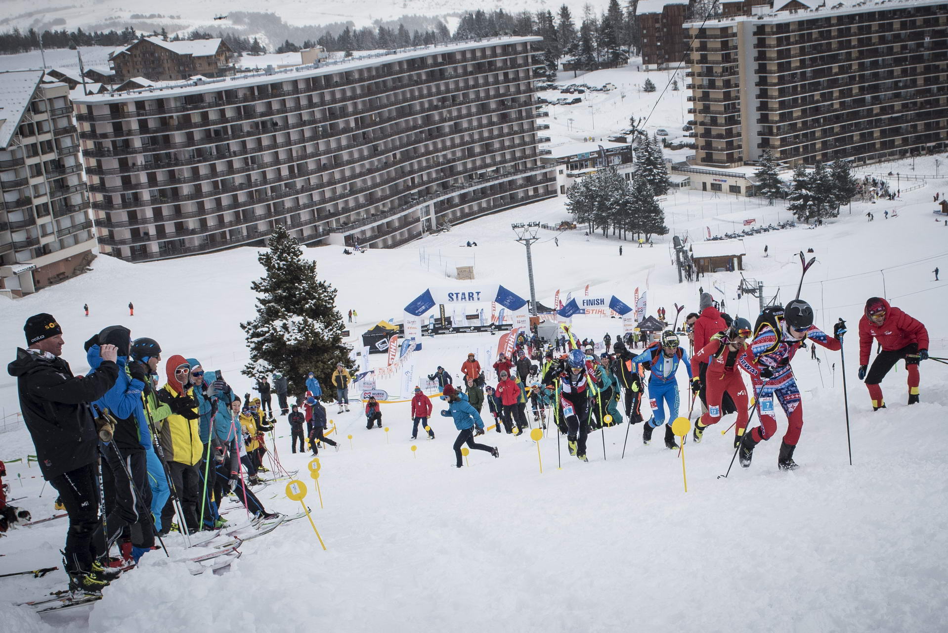 Weltcup Frankreich 2019 SKIMO Austria Sprint Motiv 153 Bild ISMF Areaphoto LR