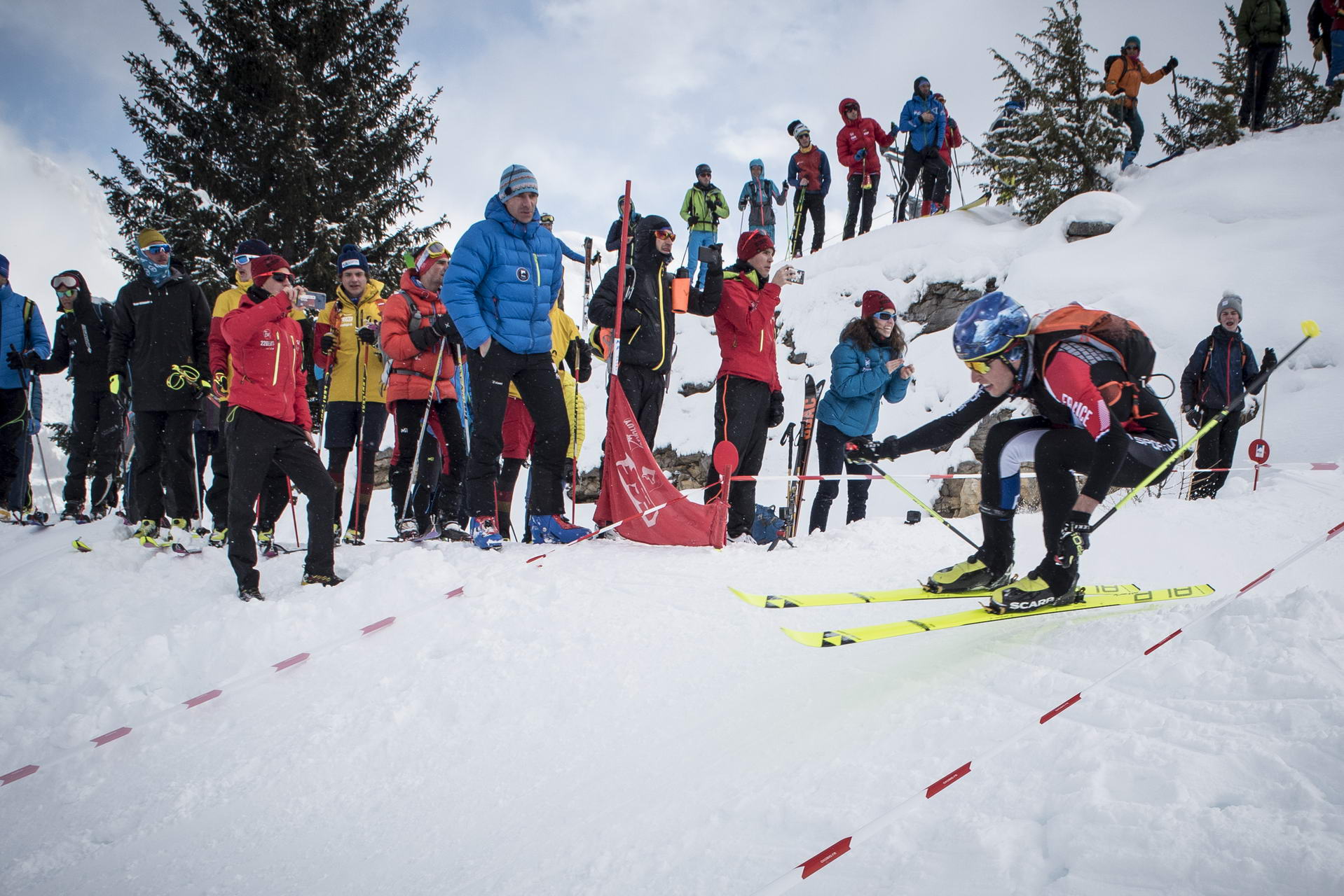 Weltcup Frankreich 2019 SKIMO Austria Sprint Motiv 157 Bild ISMF Areaphoto LR