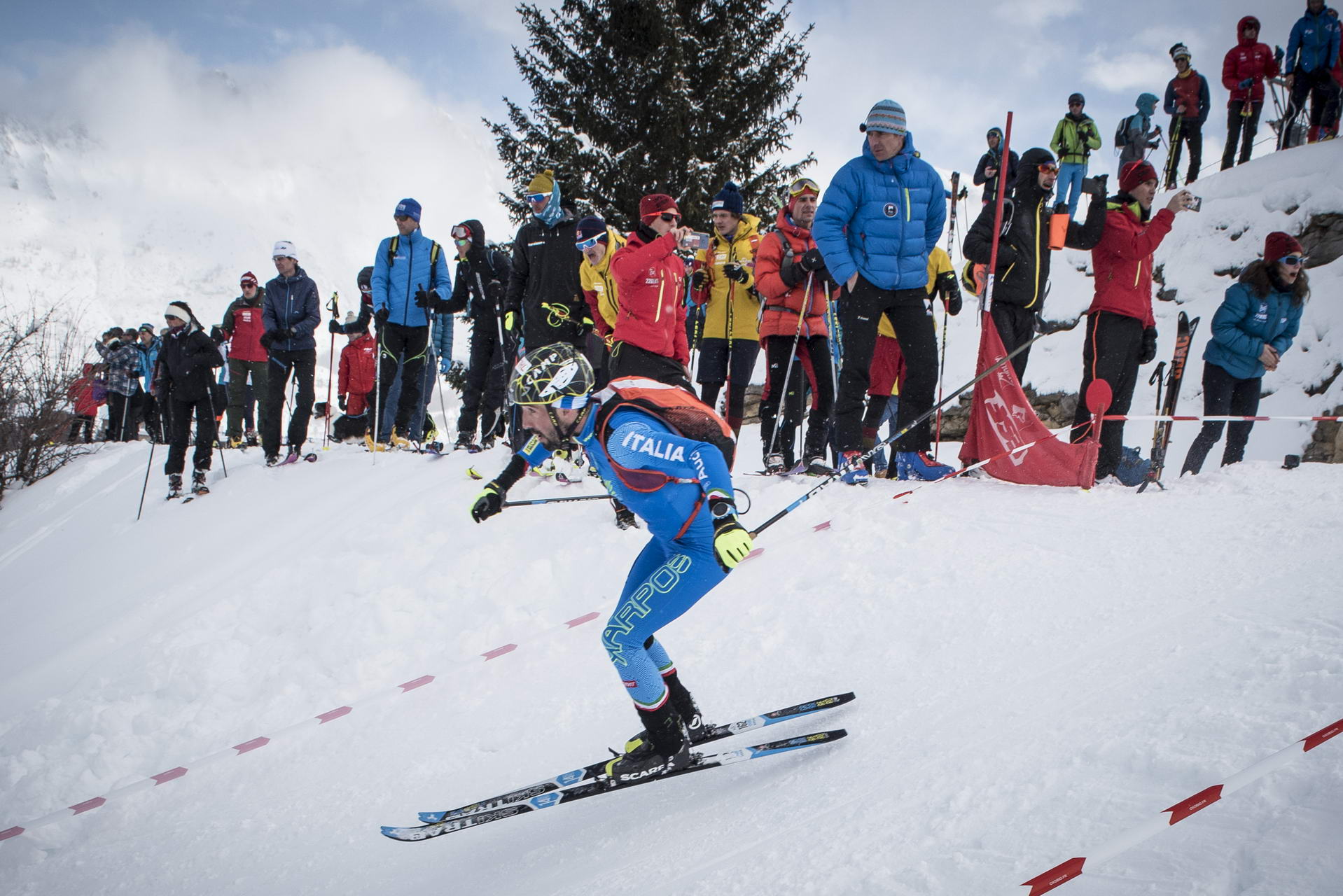 Weltcup Frankreich 2019 SKIMO Austria Sprint Motiv 158 Bild ISMF Areaphoto LR