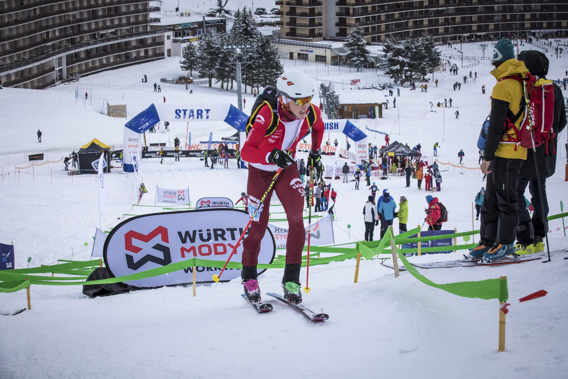 Weltcup Frankreich 2019 SKIMO Austria Sprint Motiv 17 Bild ISMF Areaphoto LR