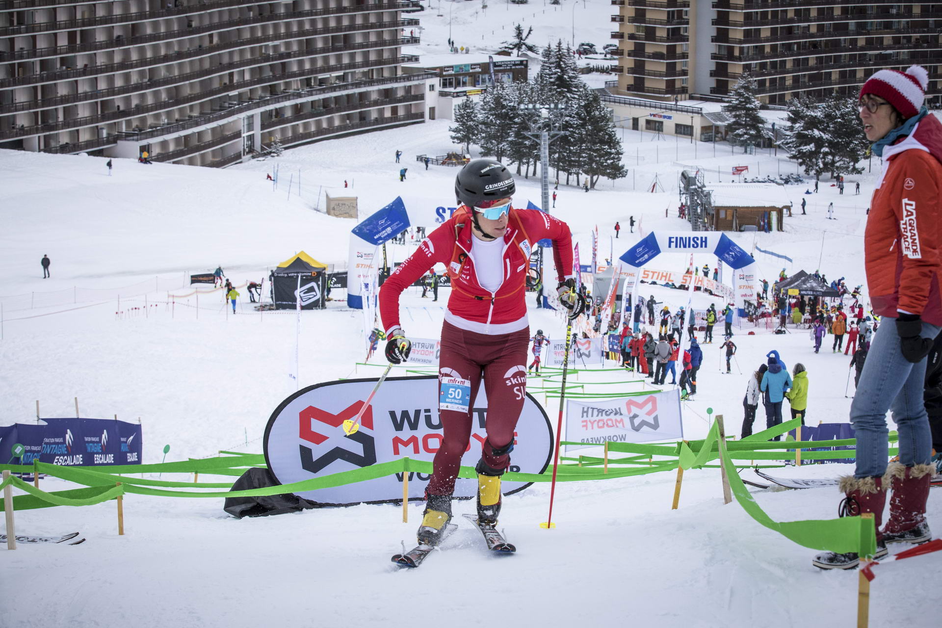 Weltcup Frankreich 2019 SKIMO Austria Sprint Motiv 18 Bild ISMF Areaphoto LR